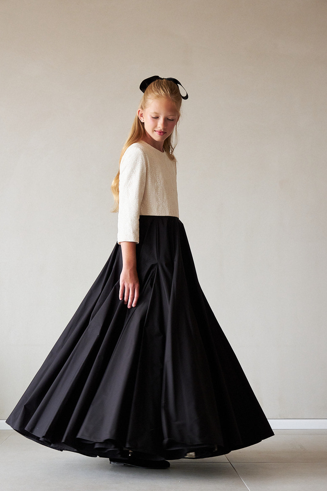 Taffeta Gown