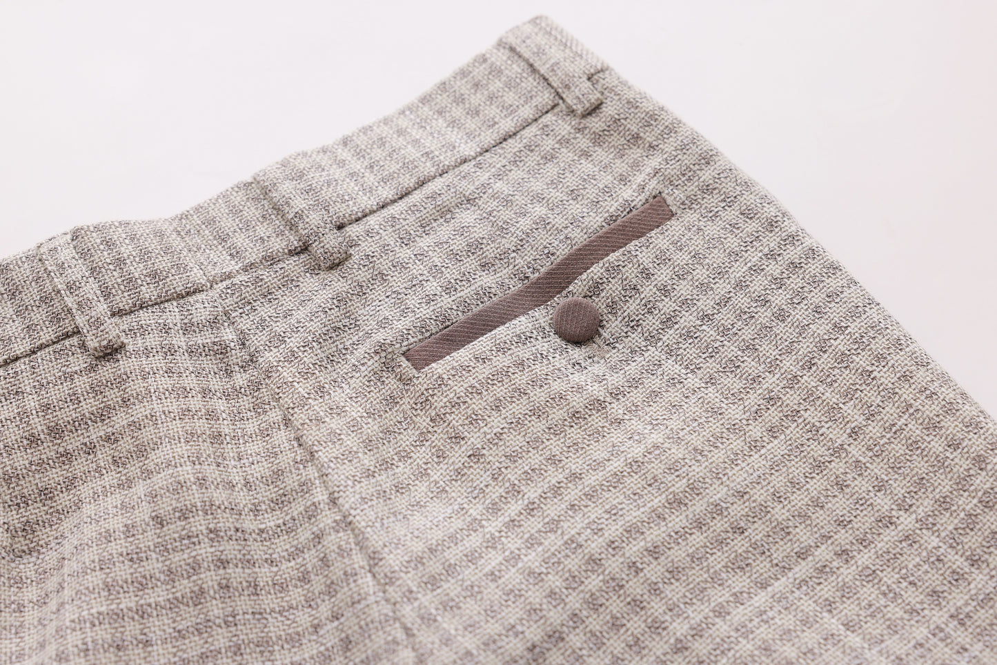 Pepita Trousers - Mocha