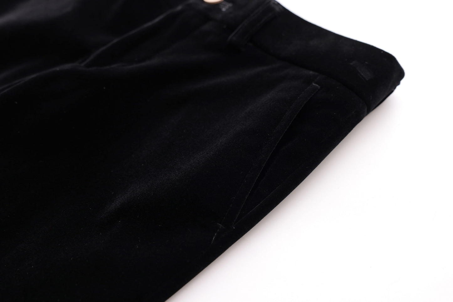 Velvet Trousers - Black