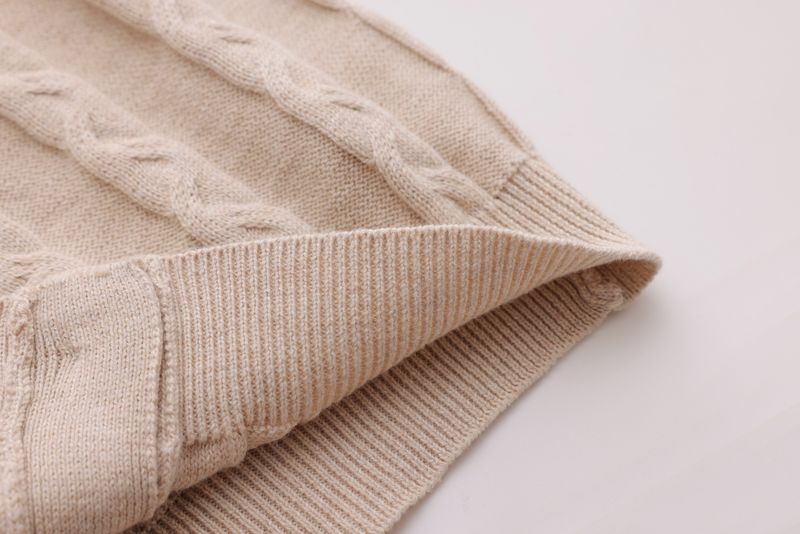 Cable-Knit Cardigan - Stone