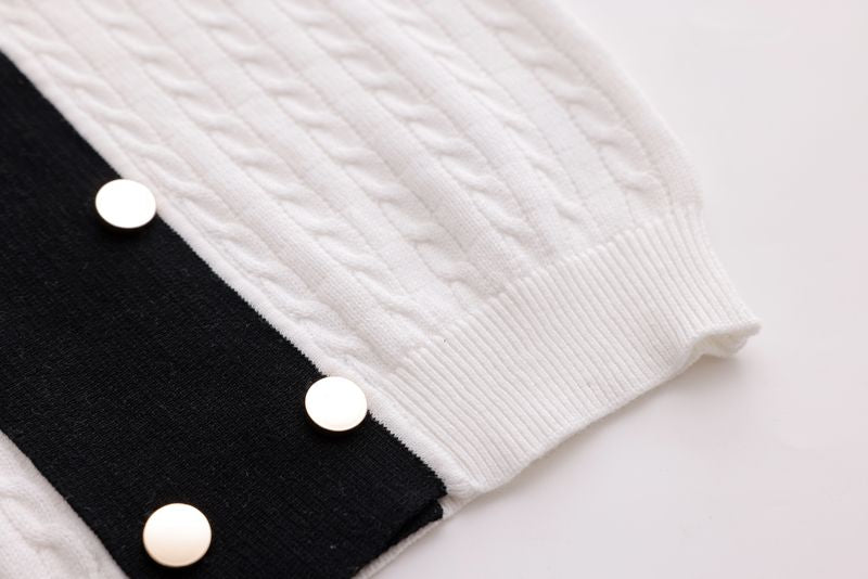 Knit Vest - Black