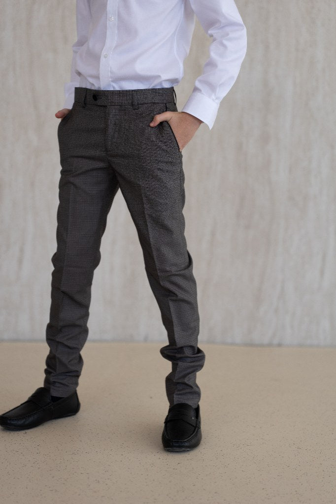 Velvet Trousers - Grey