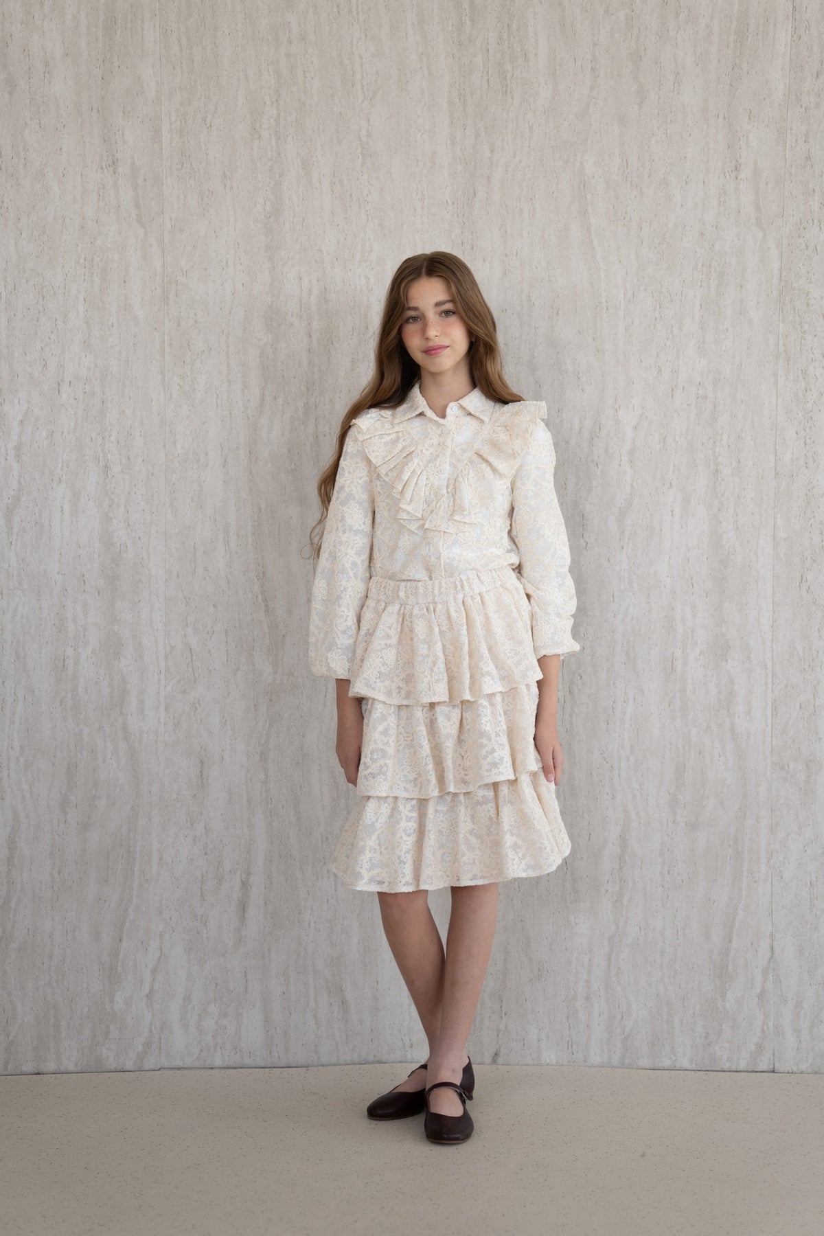 Lace Skirt - Paisley