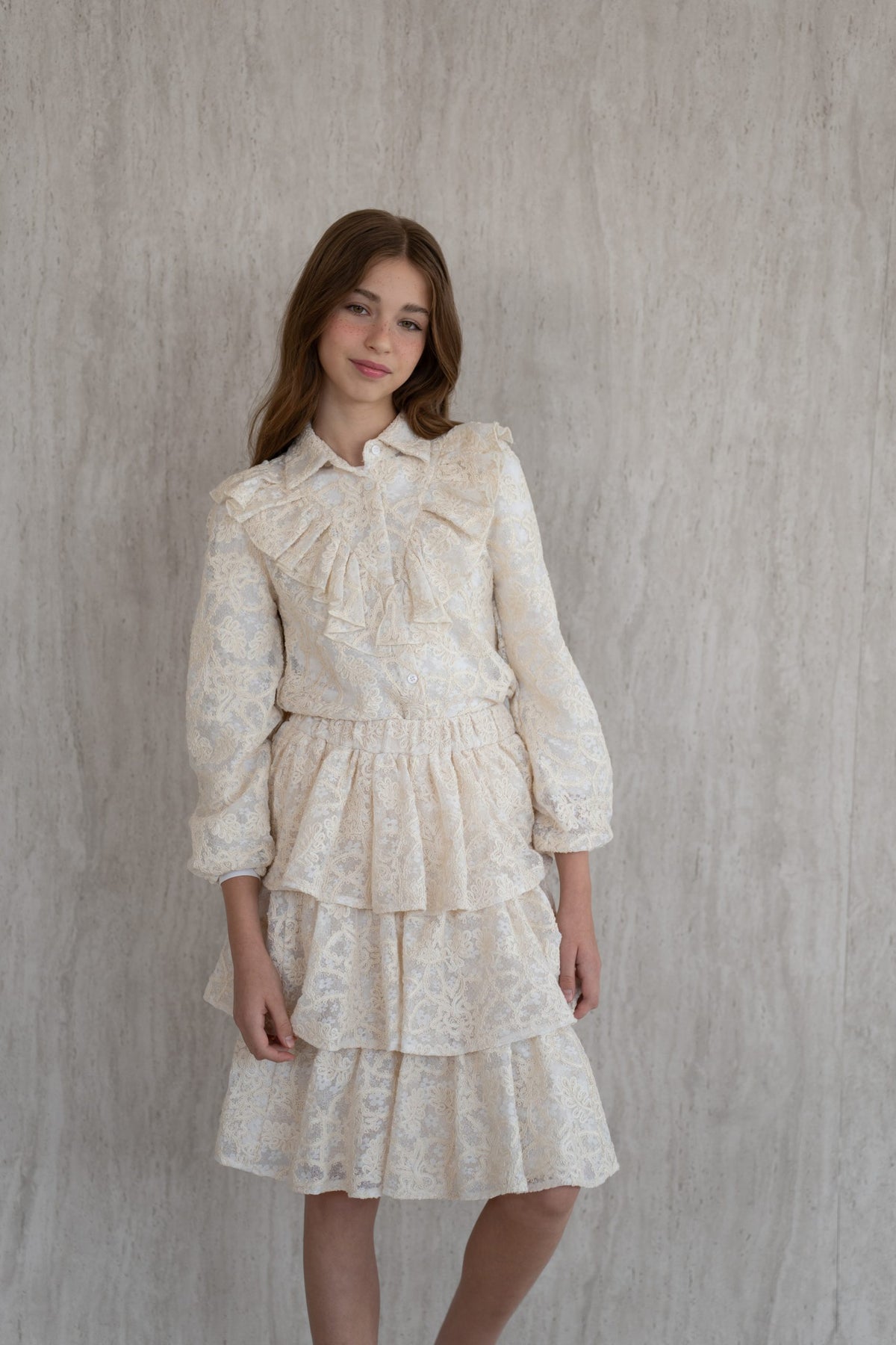 Lace Skirt - Paisley