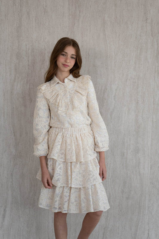 Lace Skirt - Paisley