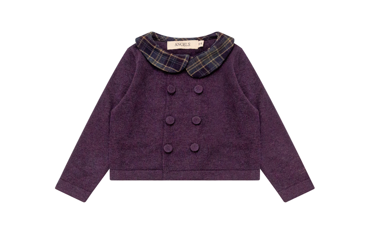 Burberry Knit Set - Plum