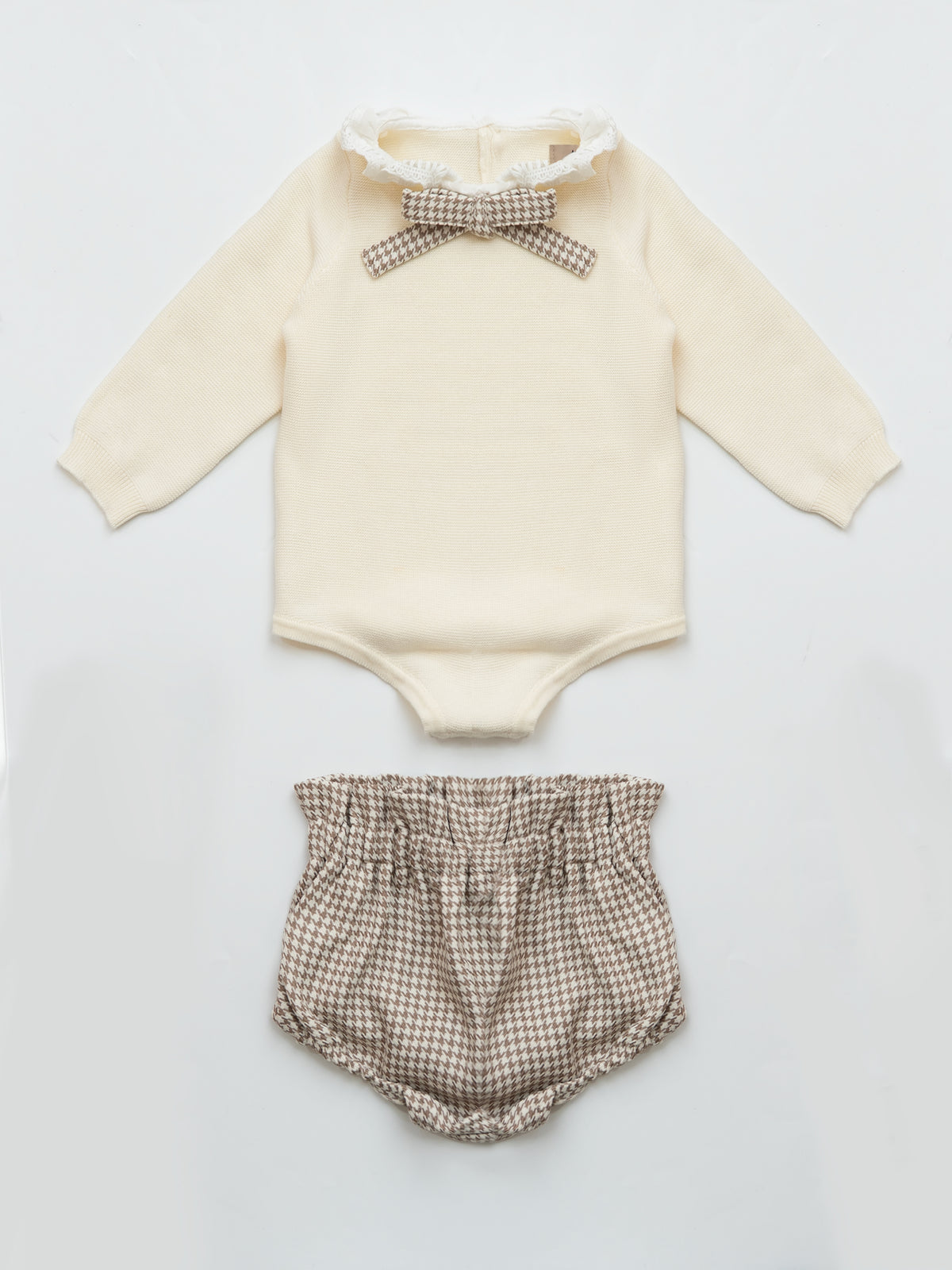 Pepita Set - Cream