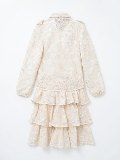 Lace Skirt - Paisley