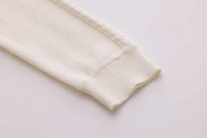 Small-Cable Knit - Cream