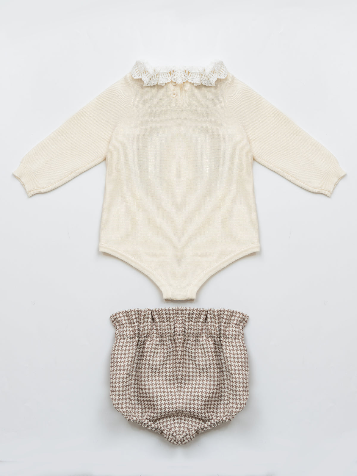 Pepita Set - Cream