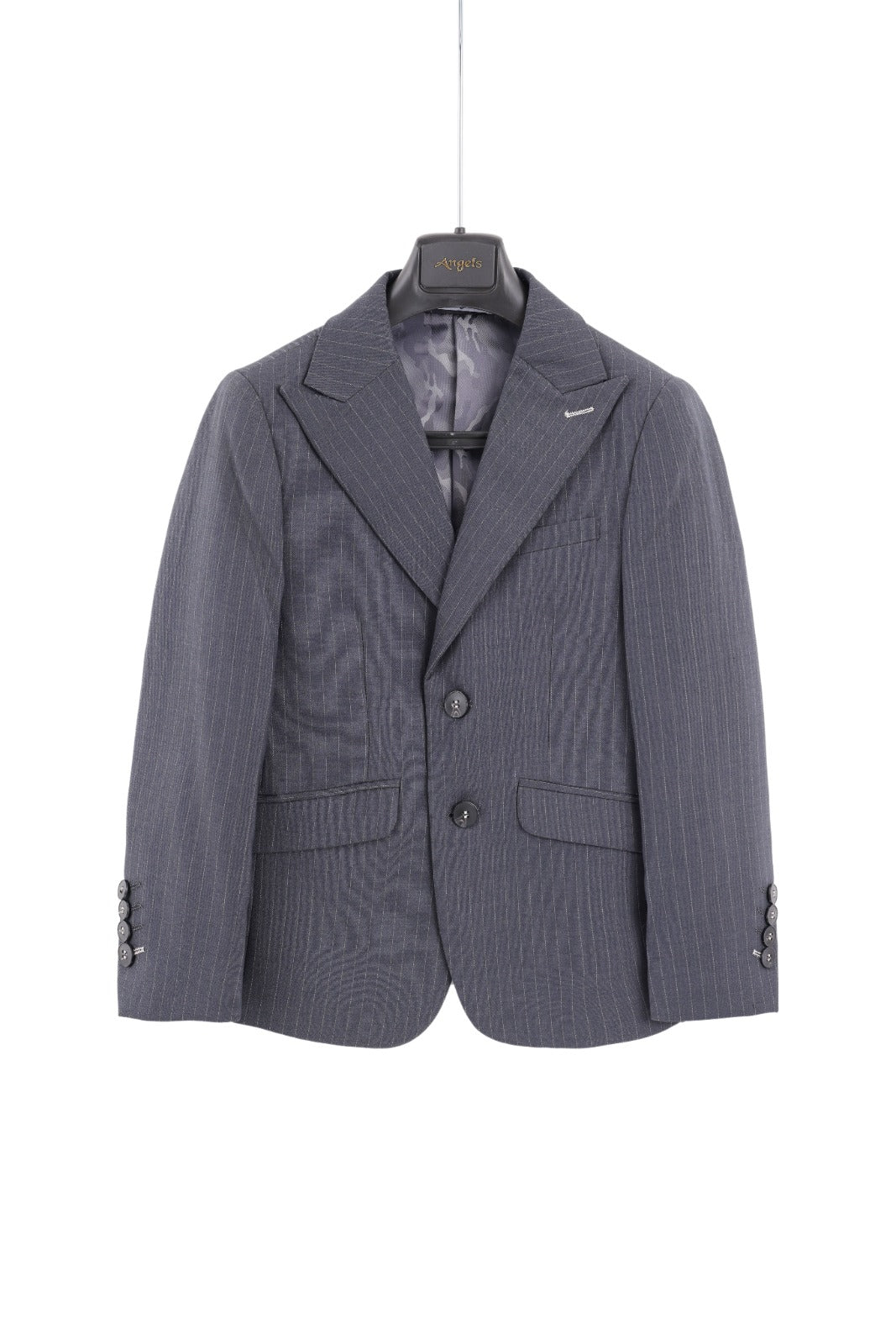 Striped Jacket - Grey