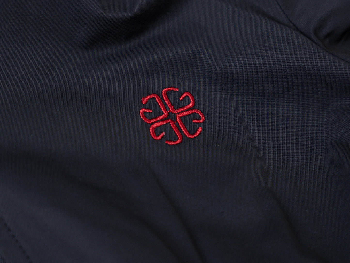 Embroidered Turtleneck - Black