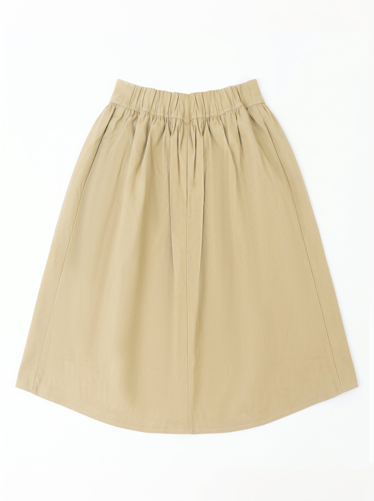 Lace-Up Skirt - Mocha