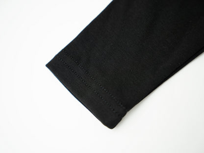 Embroidered Turtleneck - Black