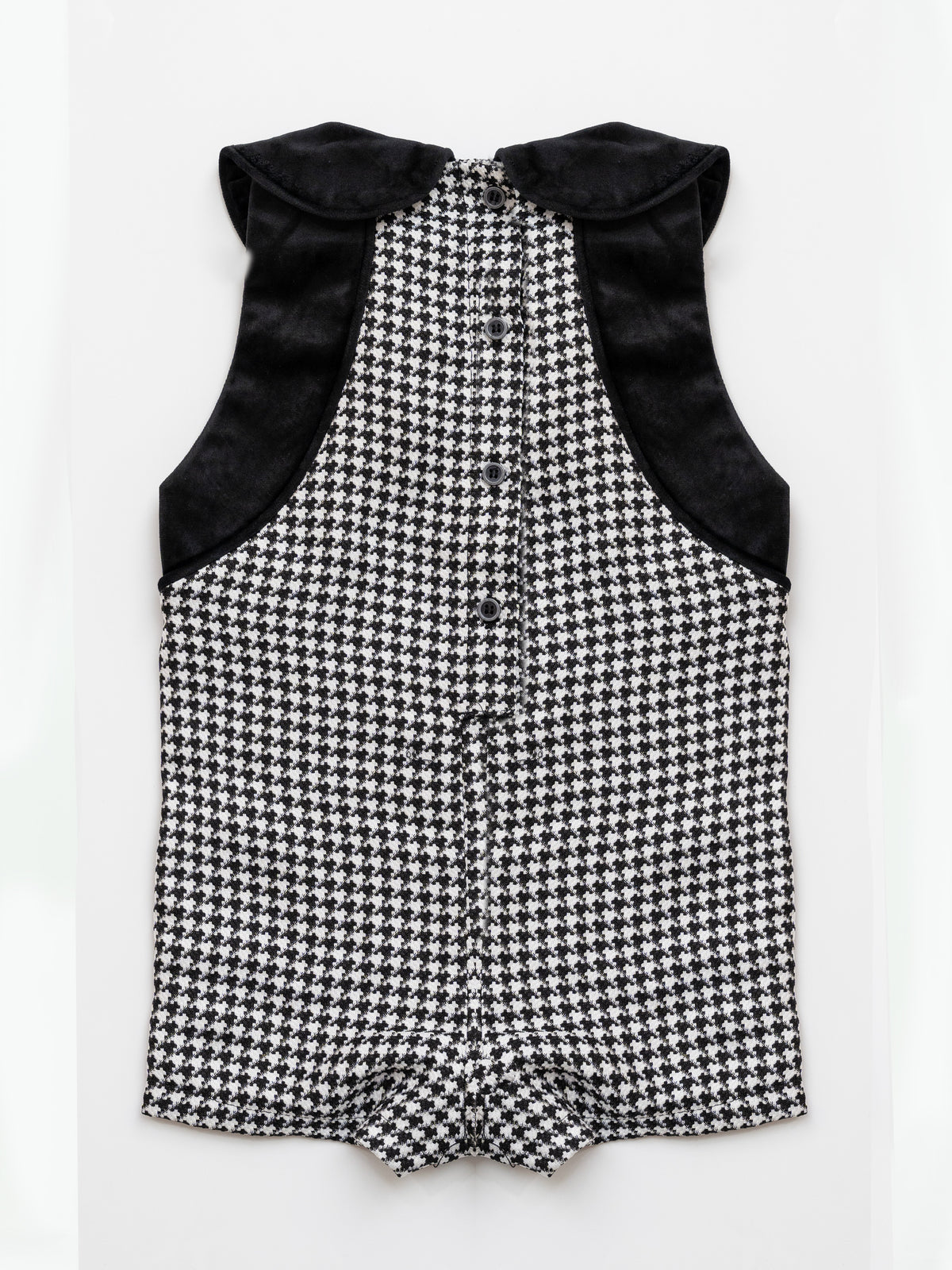 Pepita Romper - Black