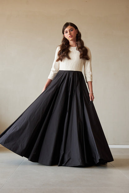 Taffeta Gown