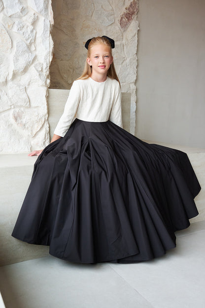 Taffeta Gown