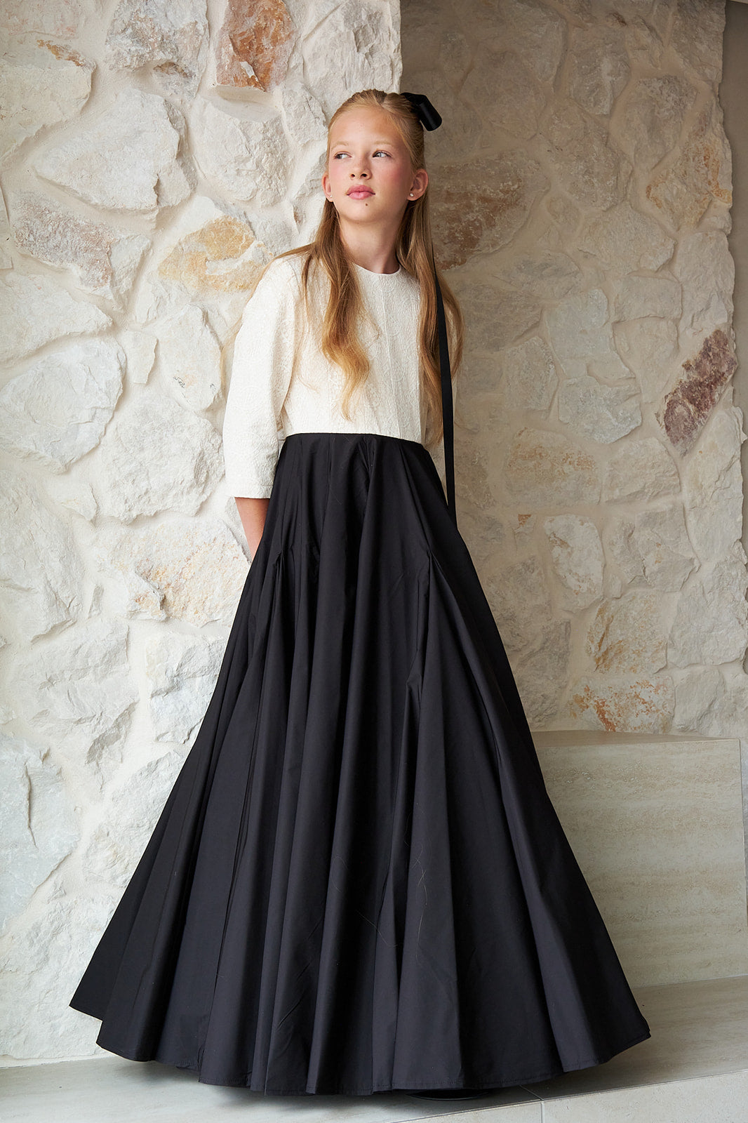 Taffeta Gown