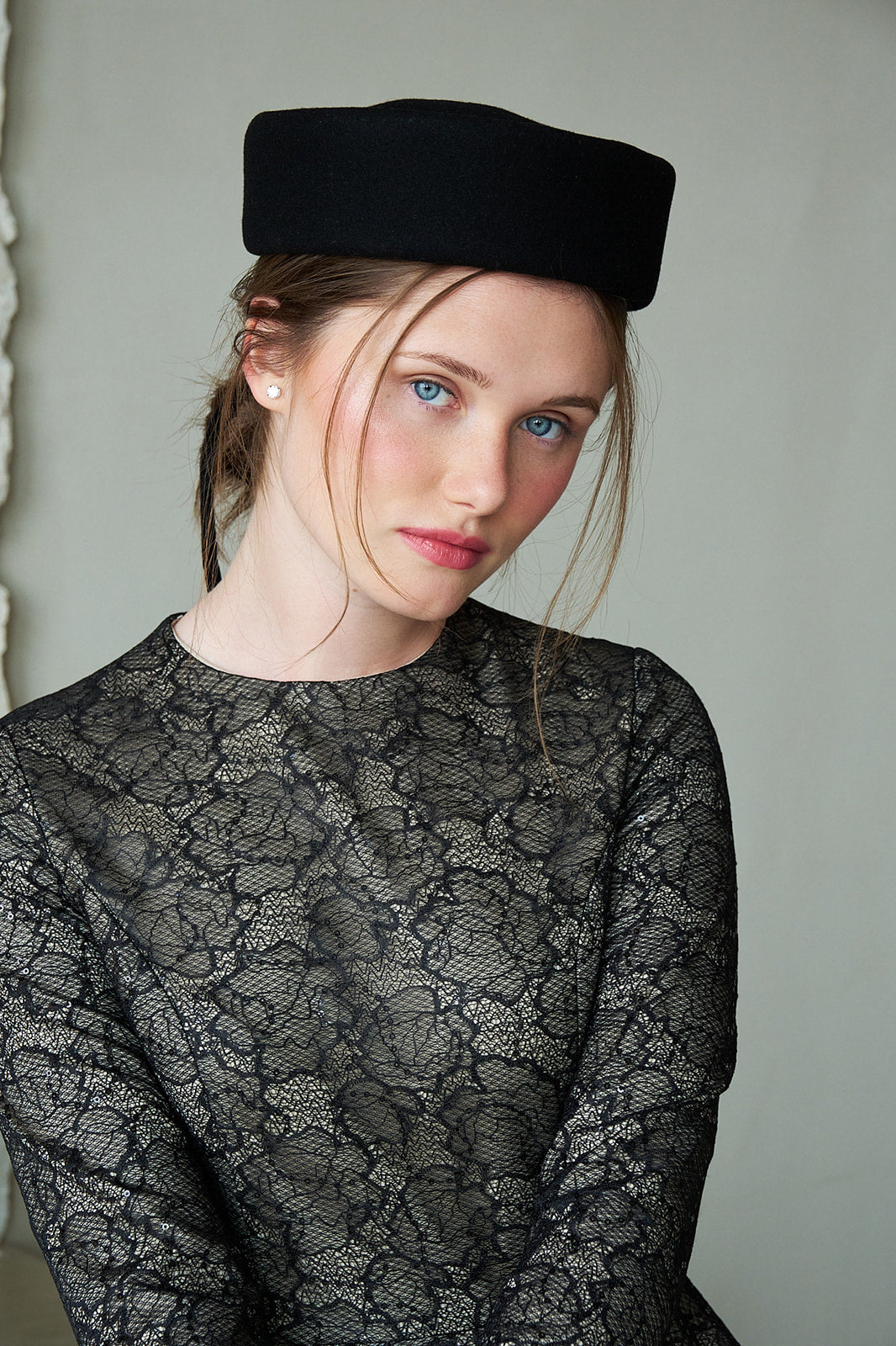 Lace Gown Black