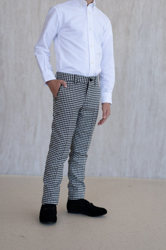 Pepita Trousers - Black