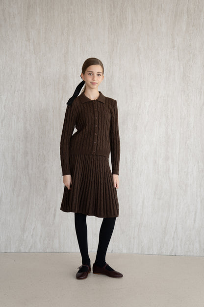 Cable Knit Skirt