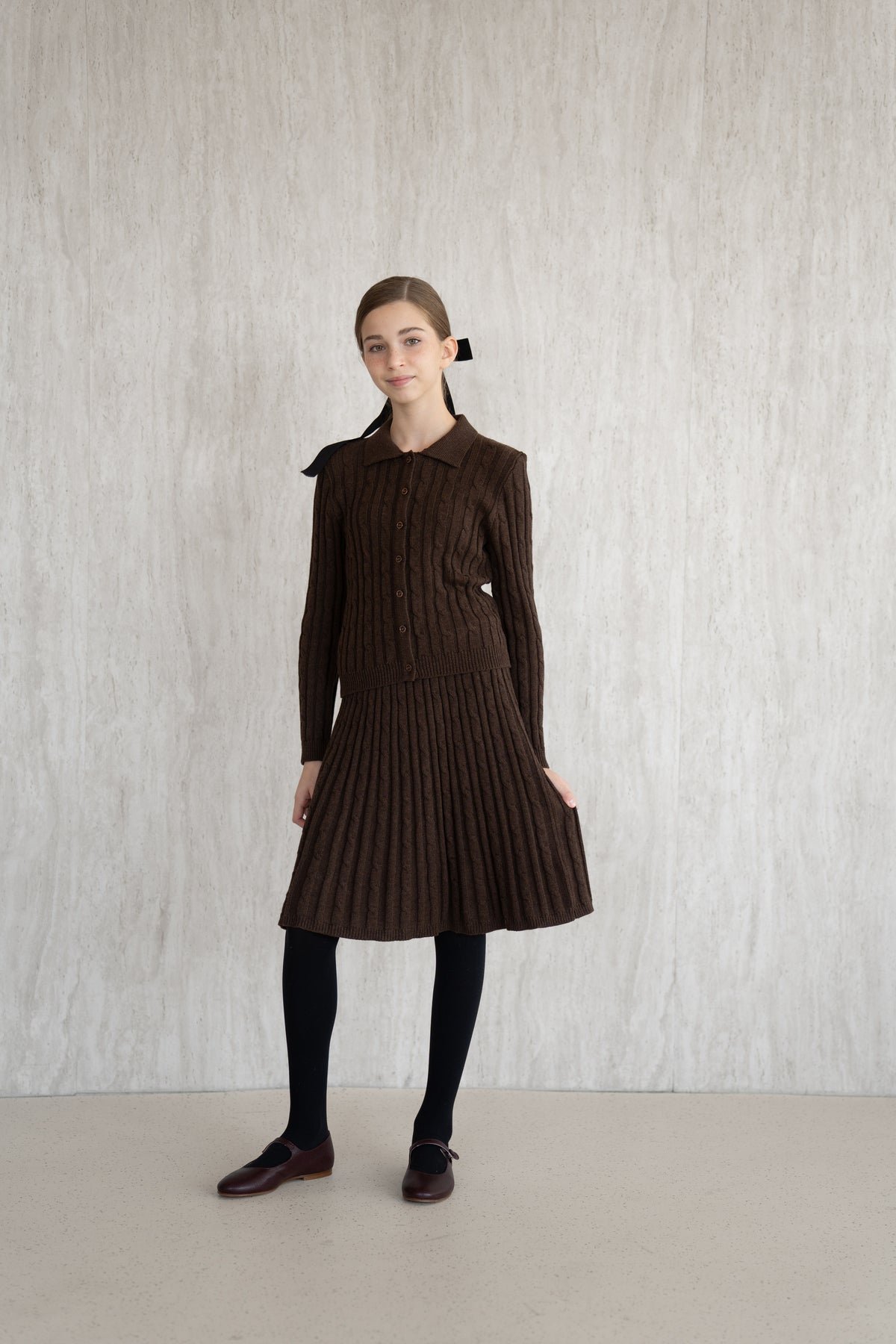 Cable Knit Skirt