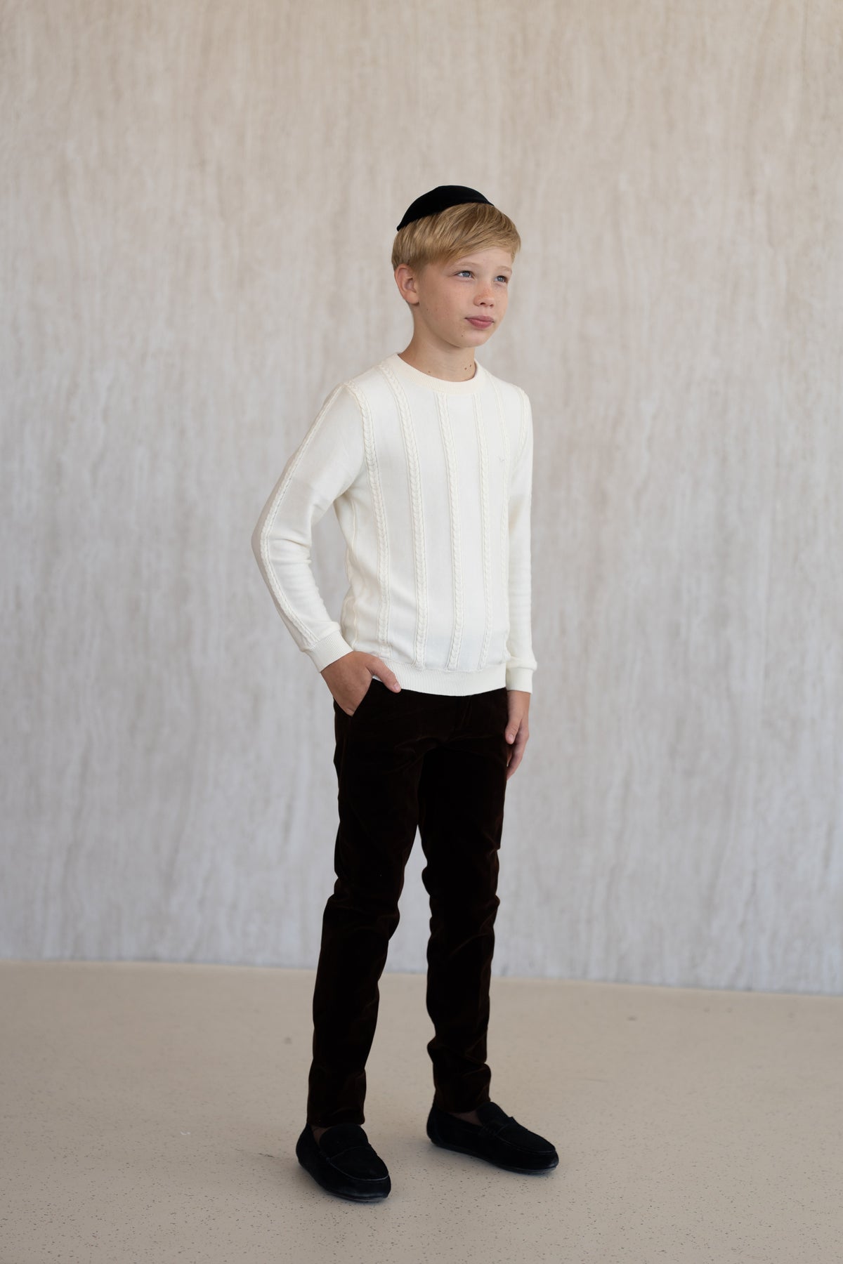 Velvet Trousers - Brown