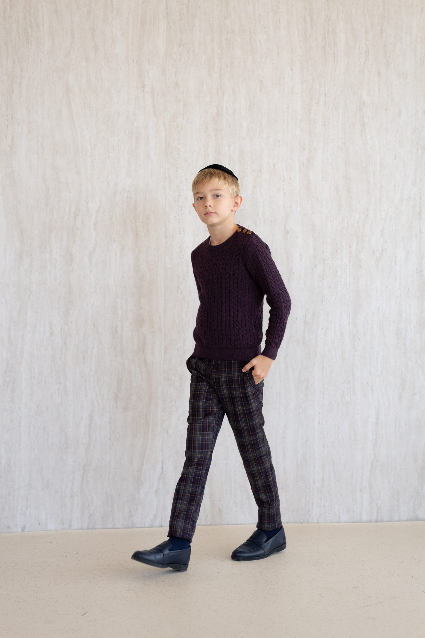 Burberry Trousers - Plum