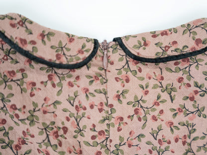 Peter Pan Dress - Floral