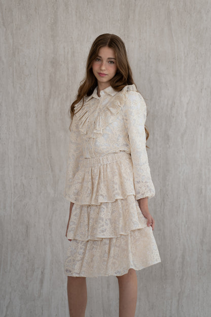Lace Blouse - Paisley
