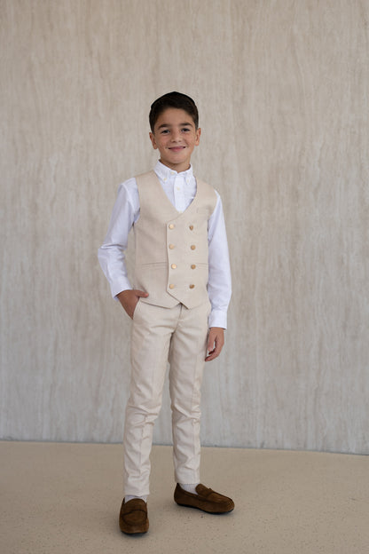 Classic Vest - Ivory