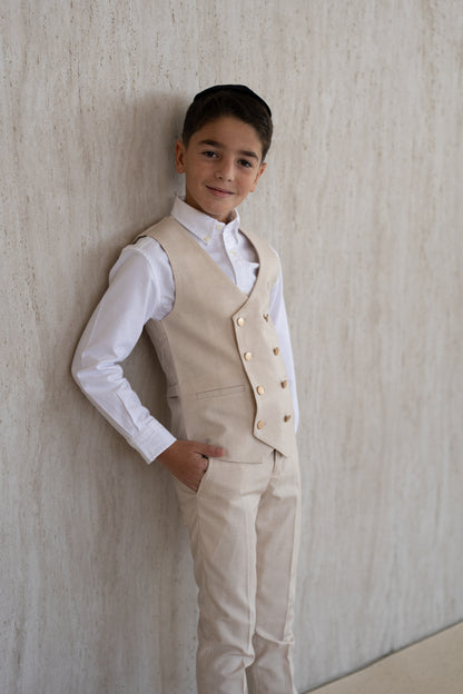 Classic Vest - Ivory