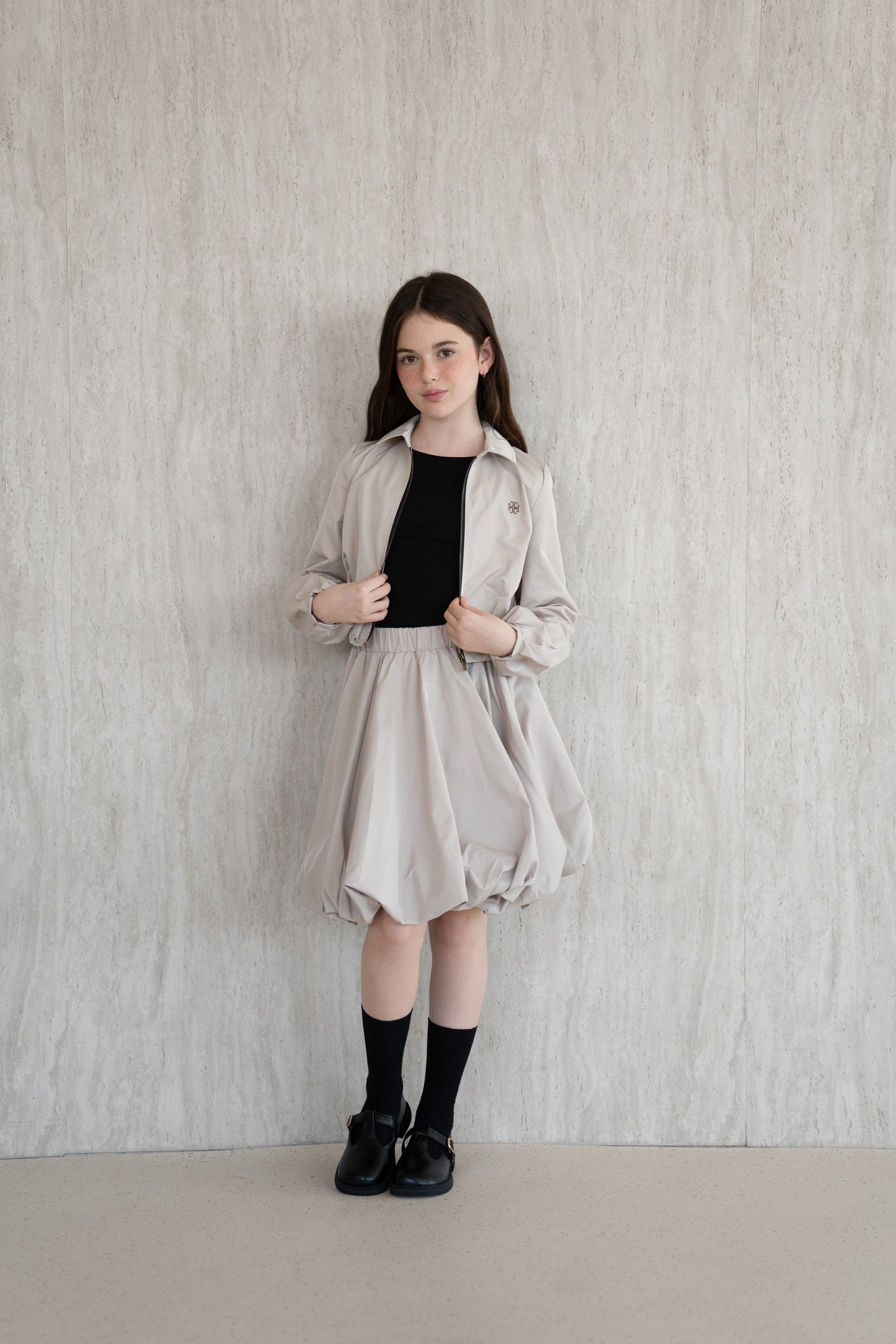 Nylon Collared Jacket