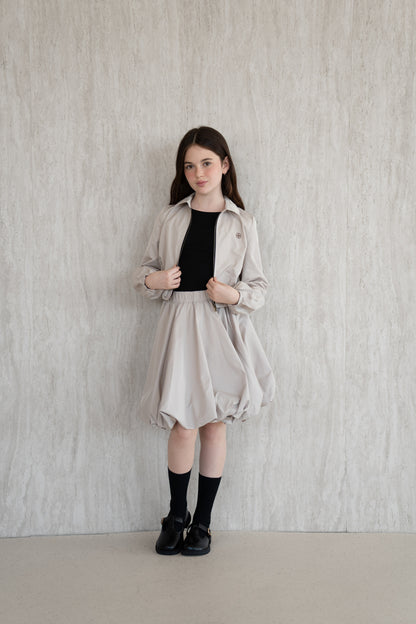 Nylon Balloon Skirt