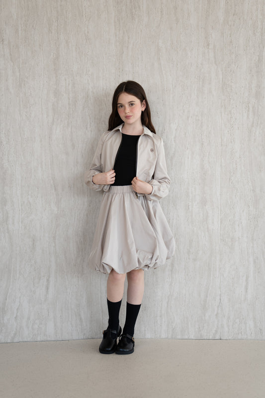 Nylon Balloon Skirt