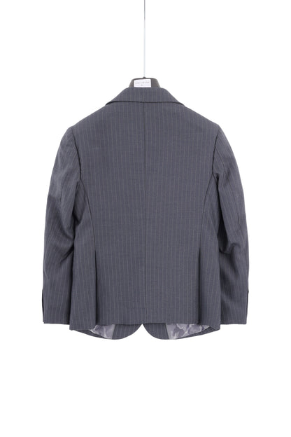 Striped Jacket - Grey