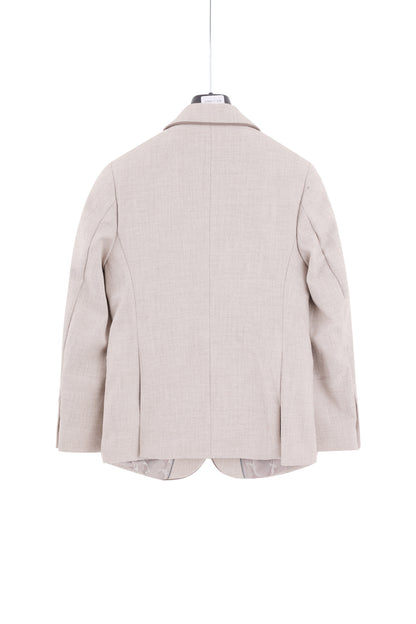 Piping Jacket - Mocha