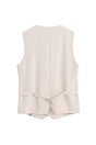 Waffle Vest - Ivory