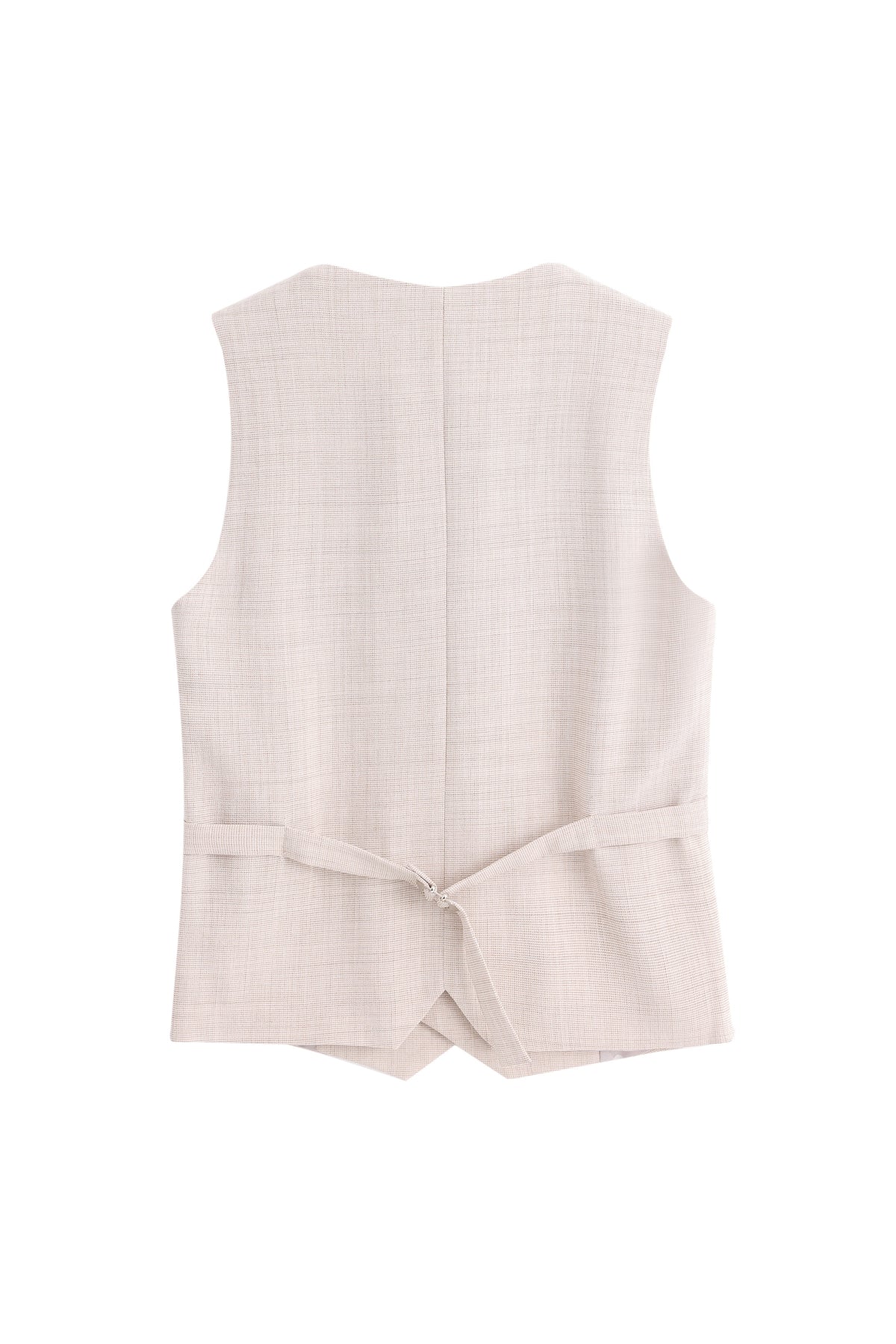 Waffle Vest - Mocha