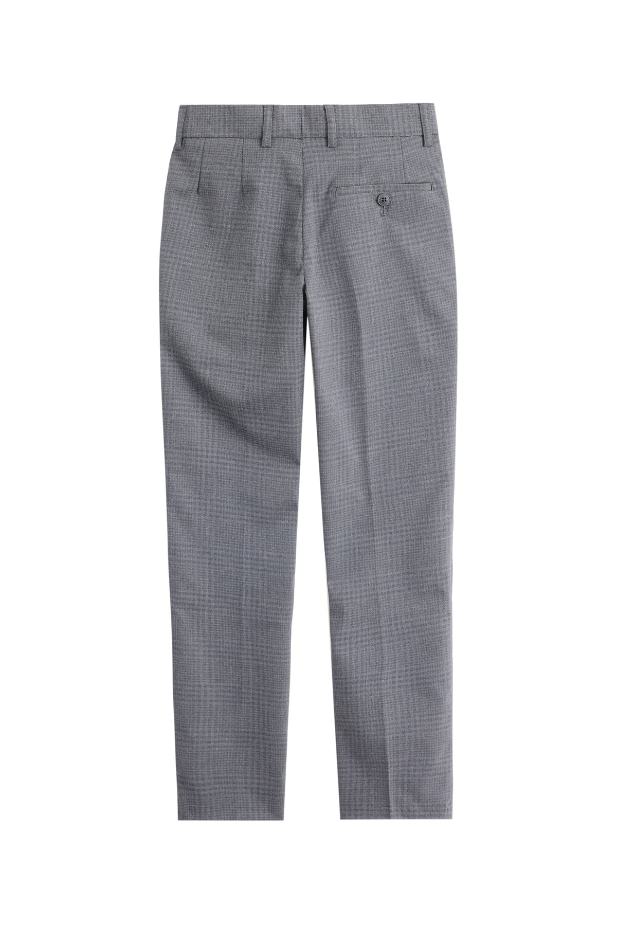 Checkered Trousers - Grey
