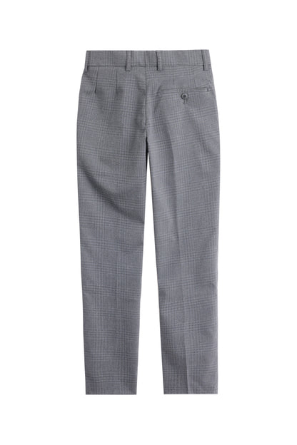 Checkered Trousers - Grey