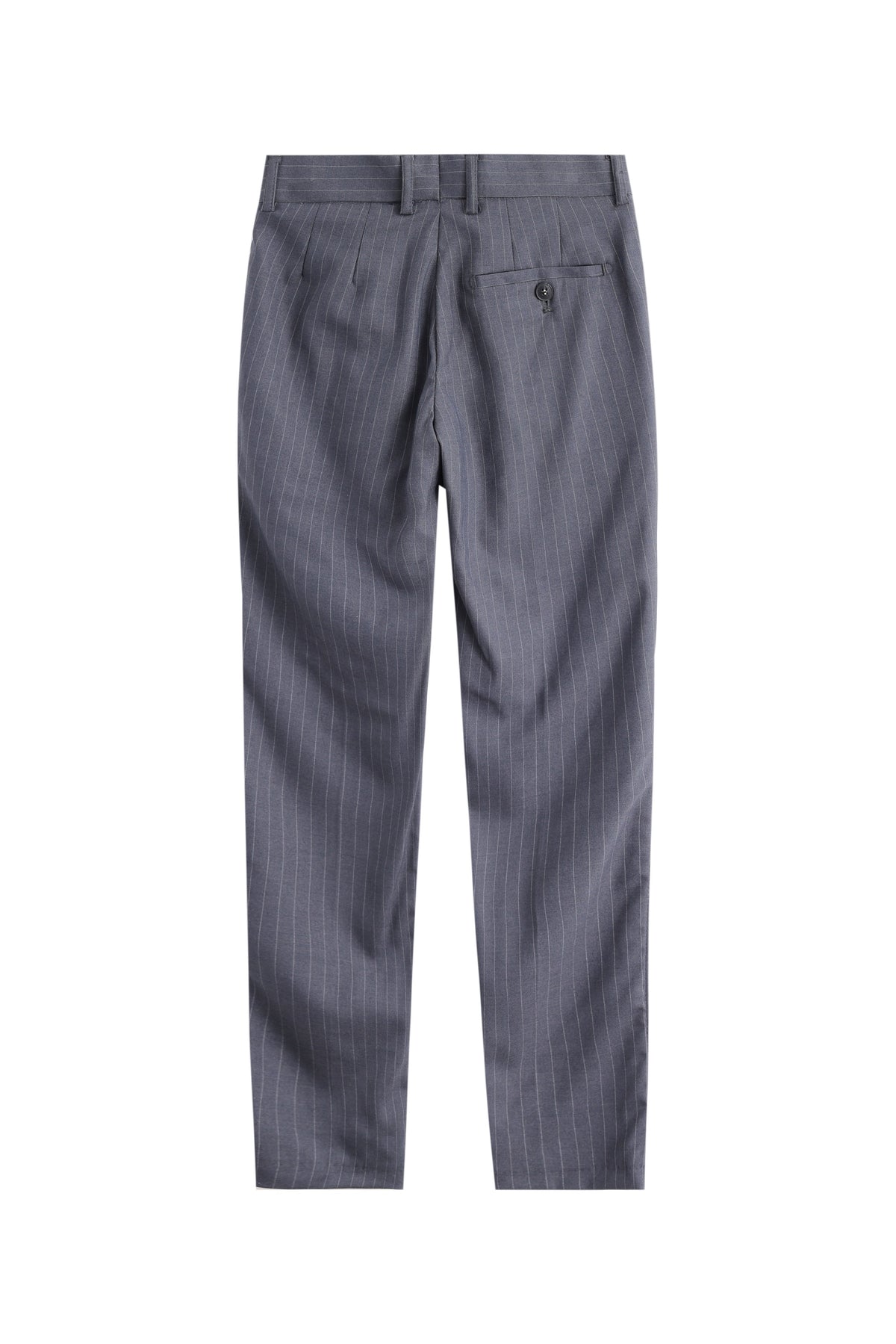 Striped Trousers - Grey