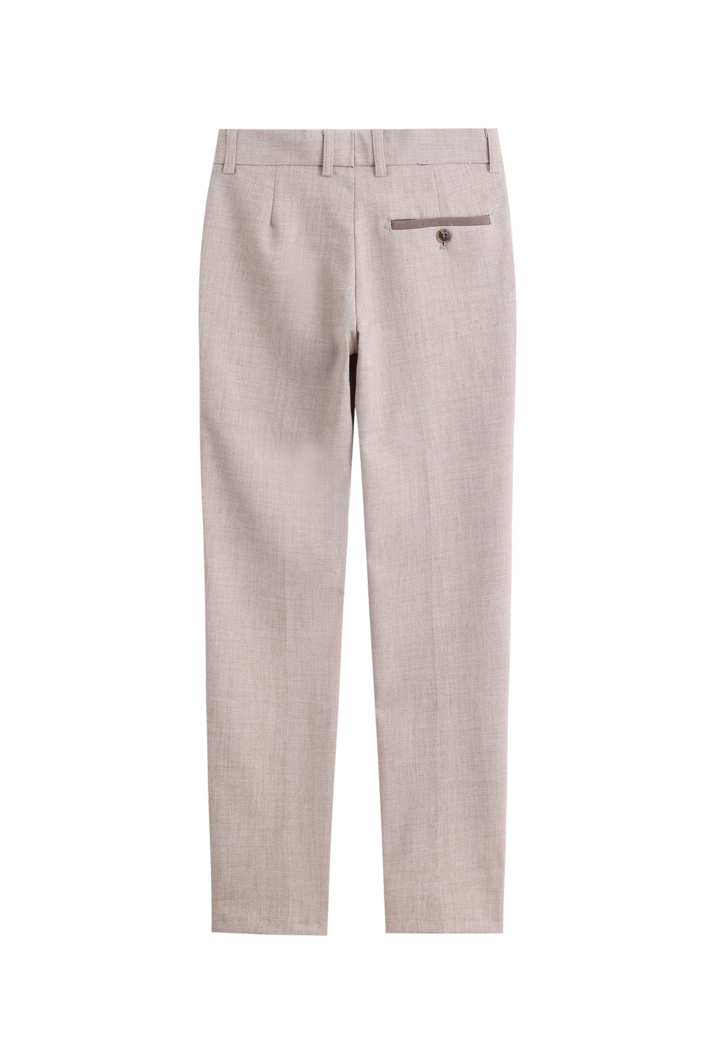 Piping Trousers - Mocha