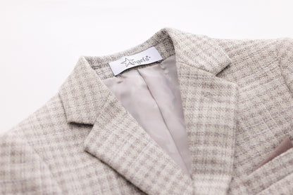Pepita Jacket - Mocha