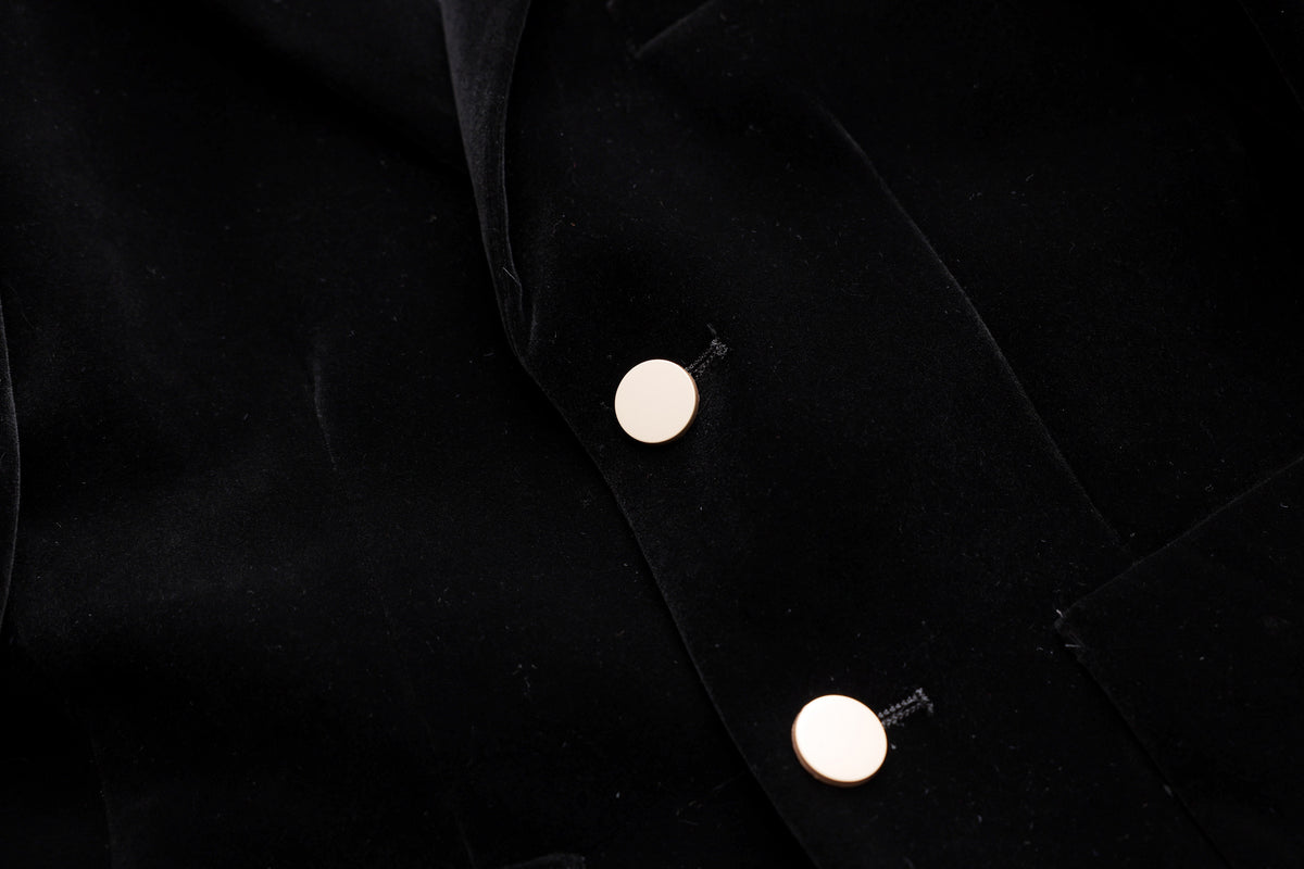 Velvet Jacket - Black