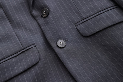 Striped Jacket - Grey