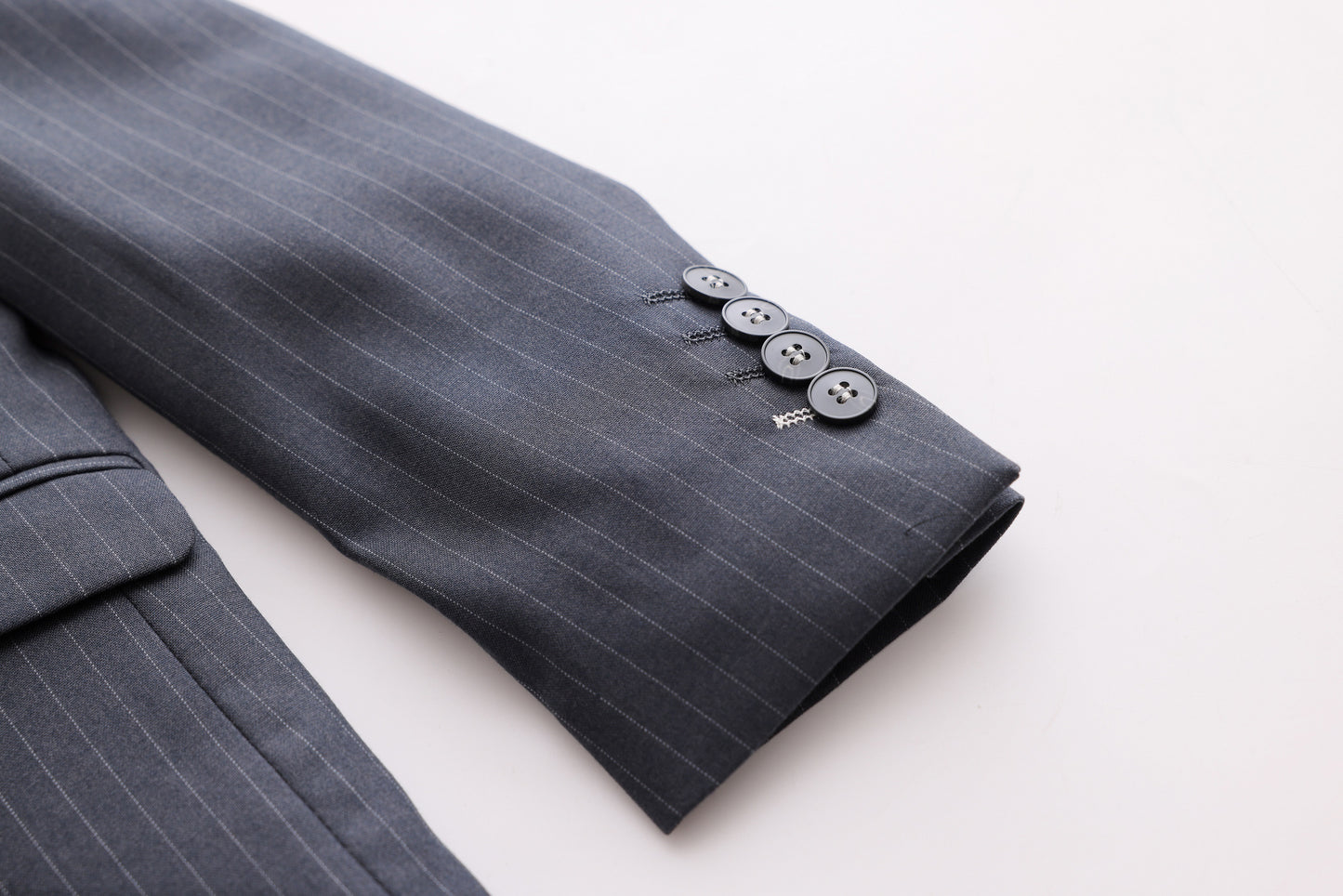Striped Jacket - Grey