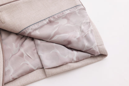 Piping Jacket - Mocha