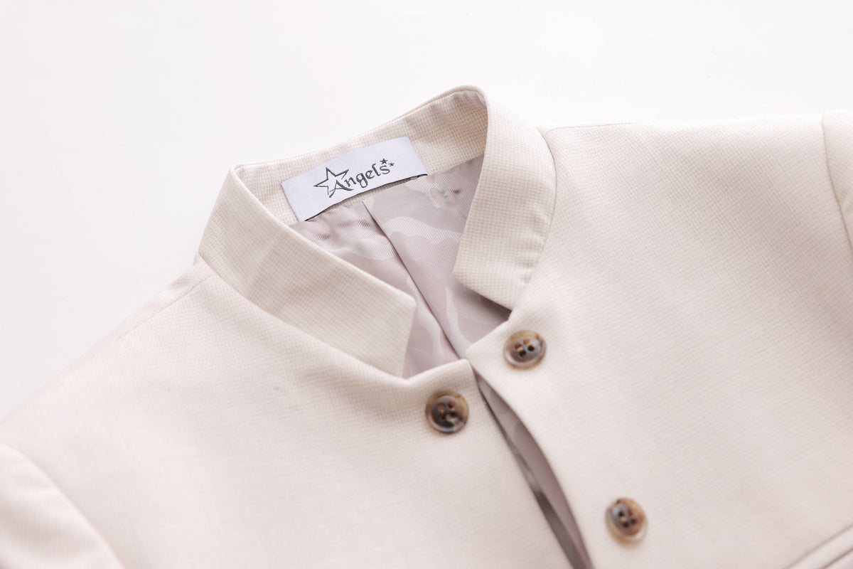 Tuxedo Jacket - Ivory