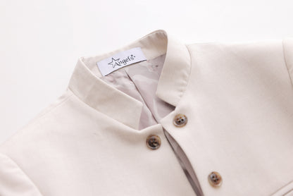 Tuxedo Jacket - Ivory